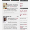 Front page of the Franklin Chronicles screenshot of website front page