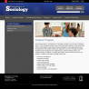 Graduate Program landing page for the Department of Sociology website photo of website page
